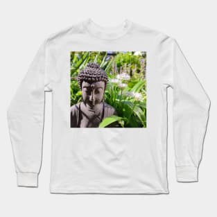 Buddha with Wild Garlic Long Sleeve T-Shirt